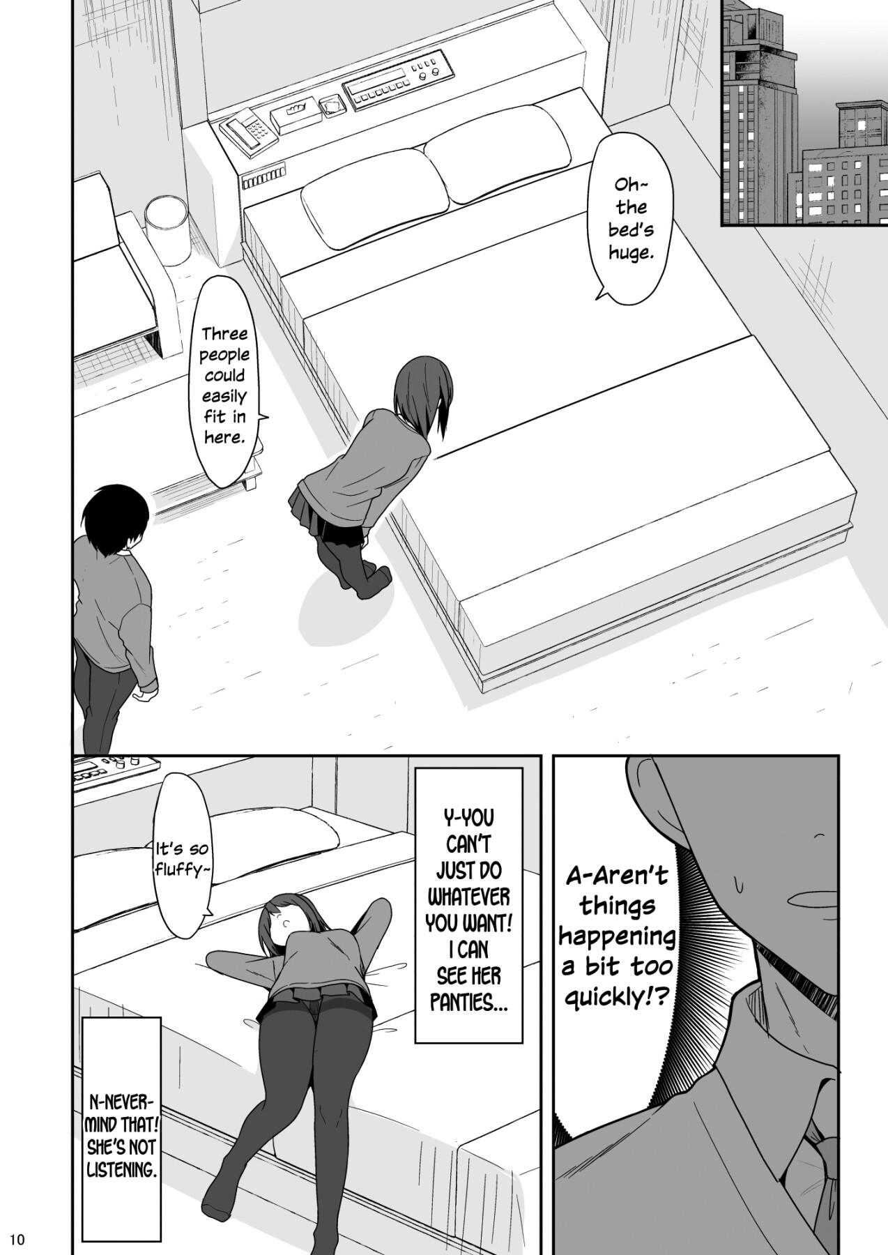 Hentai Manga Comic-Creampie a Cold Senior Without Permission-Read-8